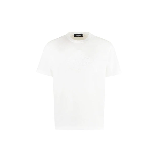 Dsquared² White Cotton T-Shirt